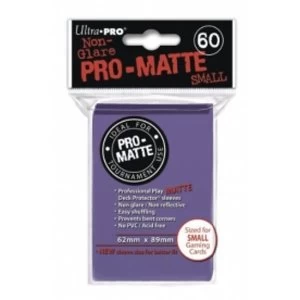 Image of Ultra Pro Matte Small Purple DPD 10 Packs Of 60