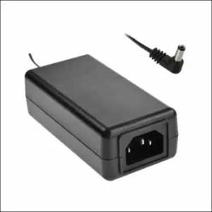 Image of TP1121 12vdc 5A 60W power supply C14 right angle 2.5mm - Tiger Power Supplies