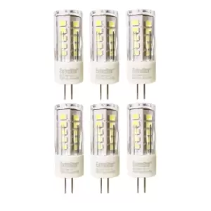 Image of 3.5W LED Mini Bulb G4, Daylight 6500K (pack of 6)