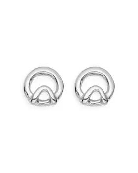 Image of Uno de 50 Nimbo Sculptural Earrings in Sterling Silver