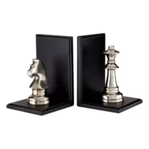 Image of Kensington Townhouse Small Chess Bookends - Set Of 2