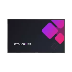 Image of i3-Technologies i3TOUCH X-ONE 86 interactive whiteboard 2.18 m (86") 3840 x 2160 pixels Touch Screen Black HDMI