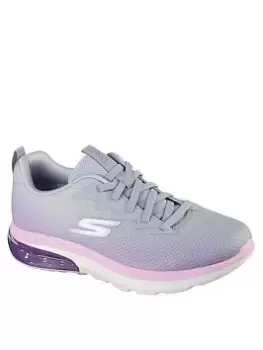 Image of Skechers Go Walk Air 2.0 Quick Breeze Trainers, Grey, Size 6, Women