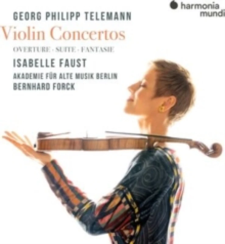 Image of Telemann: Violin Concertos/Overture/Suite/Fantasie CD / Album