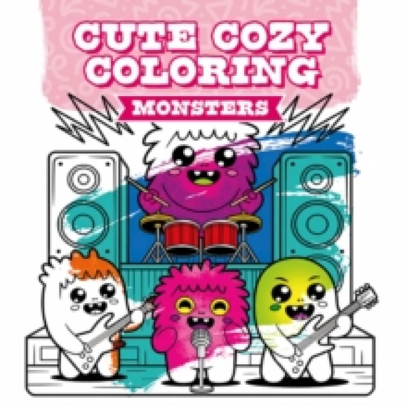 Image of Cute Cozy Coloring: Monsters Paperback / softback