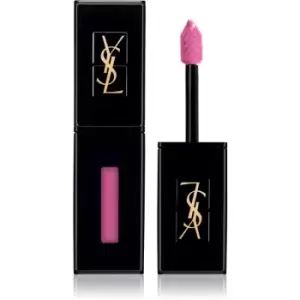 Image of Yves Saint Laurent Vernis A Levres Vinyl Cream Lip Stain 405 Explicit Pink