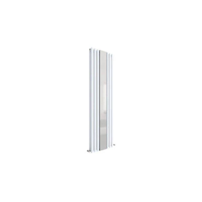 Image of HUDSON REED Nuie 1800mm x 499mm Gloss White Revive Double Panel Radiator with Mirror - HL331 HL331