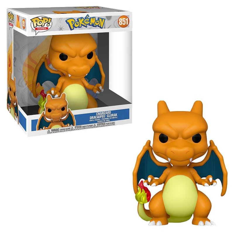 Image of FUNKO POP! Games: Jumbo Charizard - Pokmon Multi unisex One Size