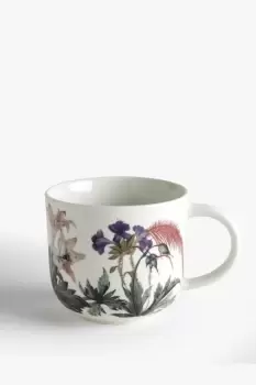Image of Bee Floral White Mug