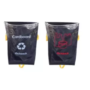 Image of Racksack Blue with Clear Front, Shrinkwrap