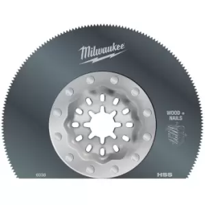 Image of Milwaukee Oscillating Multi Tool Segment Saw Blade 85mm Pack of 1