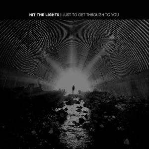 Image of Hit The Lights - Just To Get Through To You Half Clear / Half Sea Blue Vinyl New