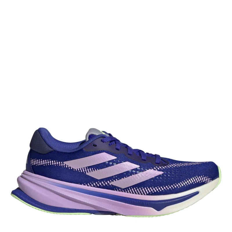 Image of adidas Womens Fast Road Running Shoes Lucid Blue/Blis female 3.5 (36)