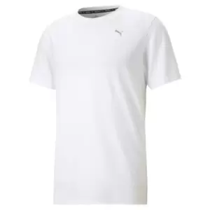 Image of Puma Perform Short Sleeve T shirt Mens - White