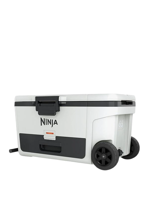 Image of Ninja UK Ninja FrostVault 65QT/61L Wheeled Cooler with Dry Zone Cloud White FB265EUUKWH FB265EUUKWH