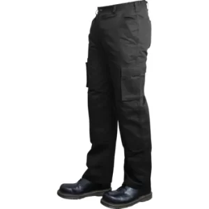 Image of Cargo Trousers Black 36" W 31" Leg