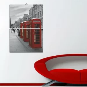 Image of F1 Multicolor Decorative MDF Painting (2 Pieces)