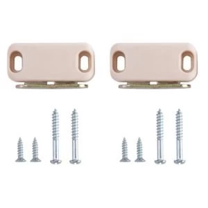 Image of BQ Cream Magnetic Catch Pack of 2