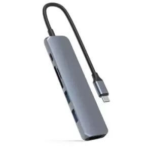 Image of HYPER BAR USB 3.2 Gen 1 (3.1 Gen 1) Type-C Grey