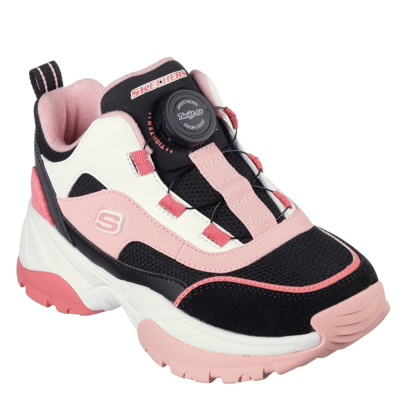 Image of Skechers Kozmiks1 0 Blk/Wht/Pink unisex C10 (27.5)