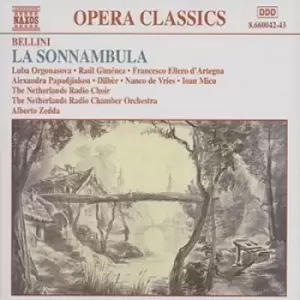 Image of Bellini La Sonnambula by Francesco Ellero D'Argenta CD Album
