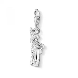 Image of Ladies Thomas Sabo Sterling Silver Charm Club Lady Liberty Charm