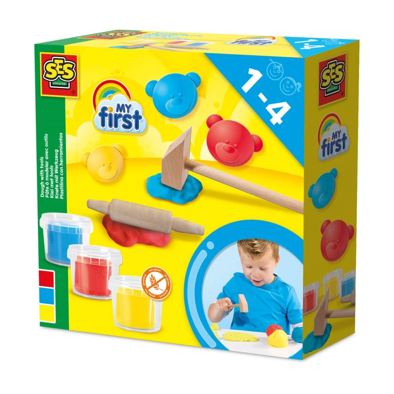 Image of SES Creative Cat Tulle Embroidery Set Multi