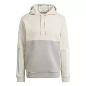 Image of adidas Colour Block Hoodie Mens - Beige