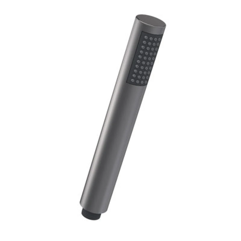 Image of Balterley Easyclean Round Single Function Shower Handset Brushed Pewter Silver