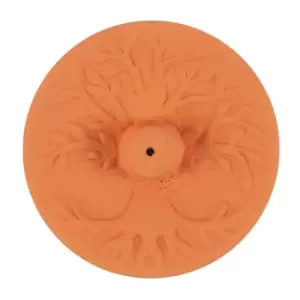 Image of Tree of Life Terracotta Incense Plate