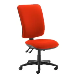 Image of Dams MTO Senza Extra High Back Operator Chair with No Arms - Lombok Green