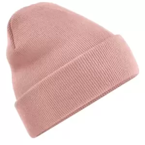 Image of Beechfield Unisex Adults Original Cuffed Beanie (One Size) (Blush)