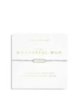 Image of Joma Jewellery My Moments... Mother'S Day "To My Wonderful Mum" Gold Bracelet - 17.5Cm Stretch