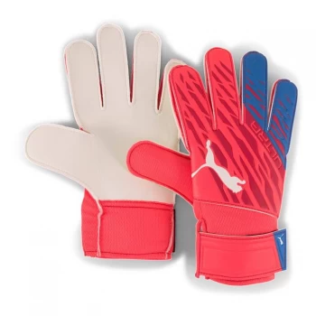 Image of Puma Ultra Grip 4 RC Goalkeeper Gloves - Sunblaze/Blue