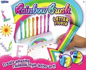 Image of John Adams Rainbow Brush Letter Studio