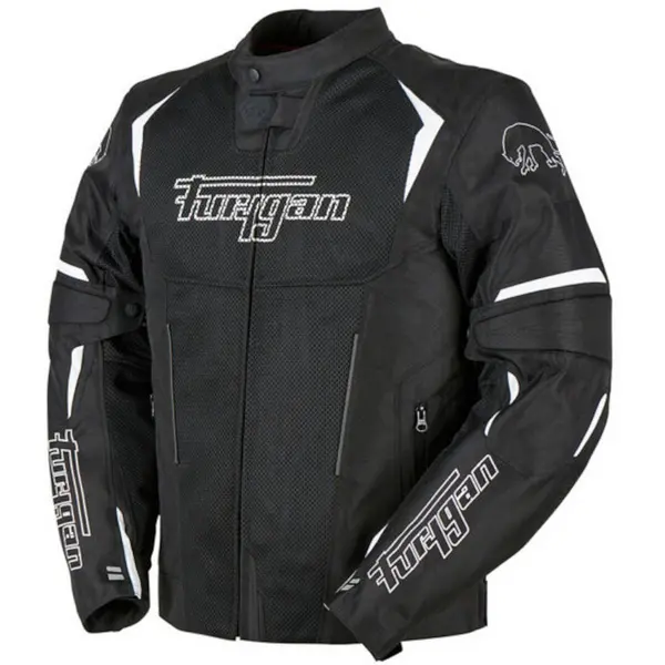Image of Furygan Ultra Spark 3in1 Vented+ Jacket Black White Size 4XL