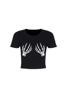 Image of Spooky Touch Crop Top