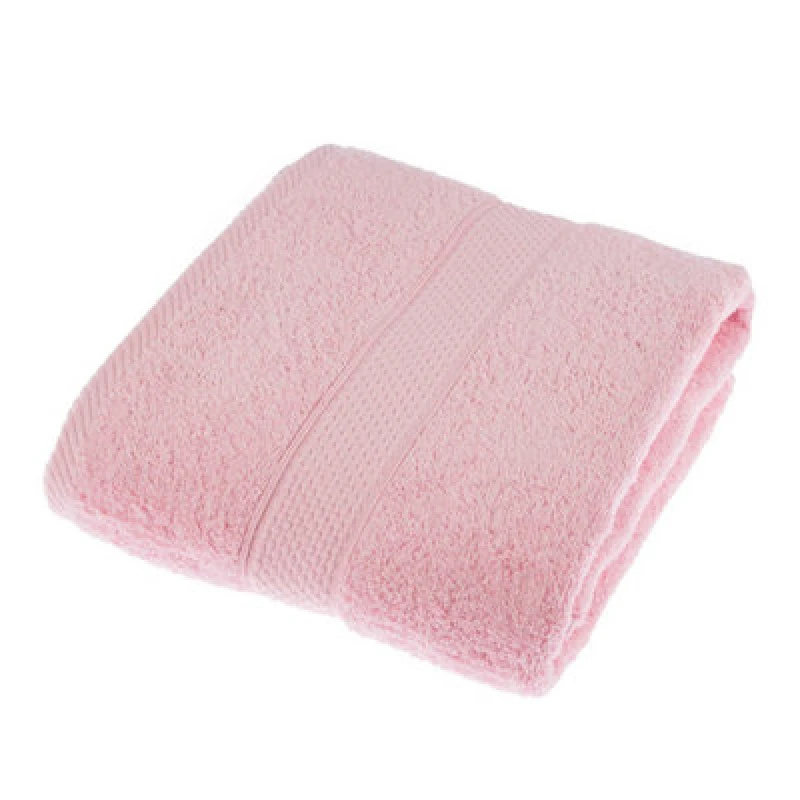 Image of Homescapes Turkish Cotton Pink Bath Towel