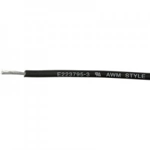 Image of Strand 1 x 0.90 mm Black MediKabel 121180