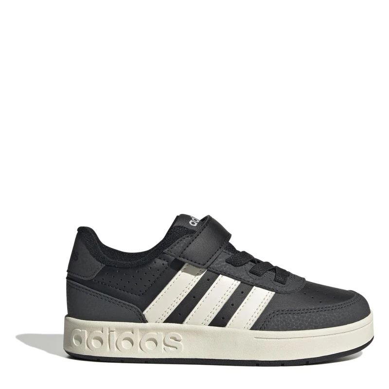 Image of adidas Breakbase Shoes Kids Blk/Wite/Crbn male 2 (34)