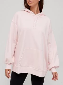 Image of Puma Classics Oversized Hoodie - Pink, Size S, Women