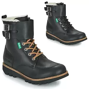 Image of Kickers MEENELY womens Mid Boots in Black,4,6,6.5 / 7,8