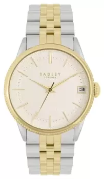 Image of Radley RY4625 Womens Beige Dial Two-Tone Stainless Watch