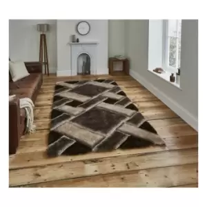 Image of Noble House 9716 Brown Beige 120cm x 170cm Rectangle