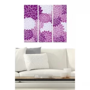 Image of MDF938683 Multicolor Decorative MDF Painting (3 Pieces)