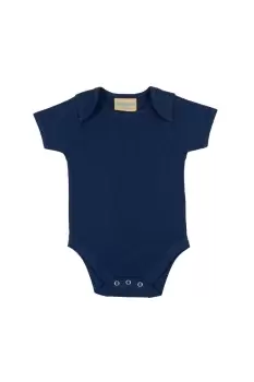 Image of Short Sleeved Body Suit With Envelope Neck Opening