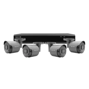 Image of ESP Rekor 4 Channel HD 1TB CCTV System with 4 Bullet Cameras - RHD4KB4G1TB