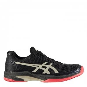 Image of Asics Solution Speed FF Limited Edition Mens Tennis Shoes - Black/Gold
