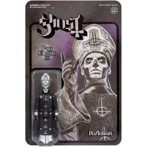 Image of Papa Emeritus III Black & White (Ghost) ReAction Figure