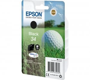 Image of Epson 34 Golfball Black Ink Cartridge